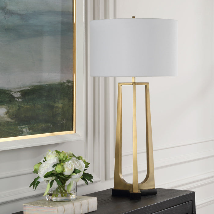 Crossroads - Brass Table Lamp