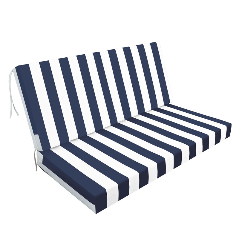 Outdoor Deep Seat Waterproof Replacement Patio Chair Cushions (Set of 2)