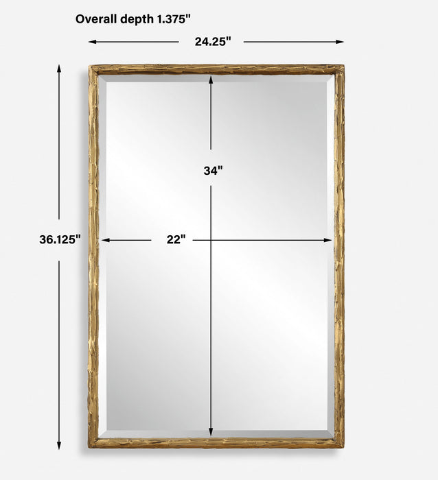 Sutton - Gold Vanity Mirror