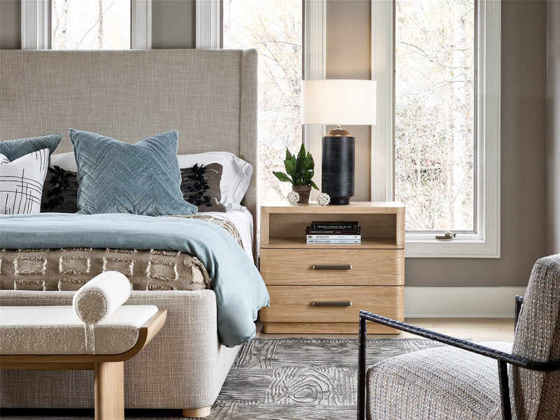 Modern - Nomad Nightstand - Light Brown