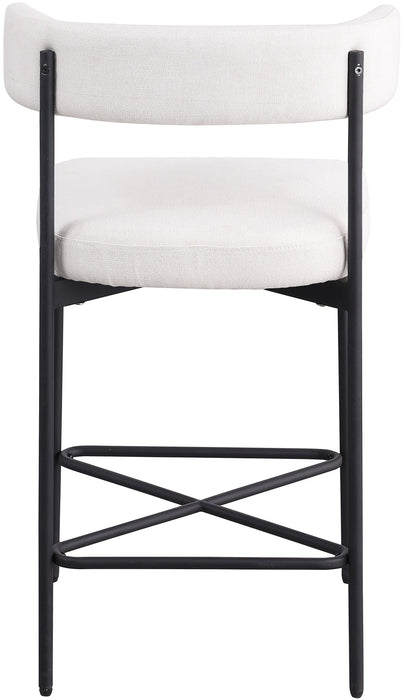 Rivage - Durable Stool With Black Frame (Set of 2)