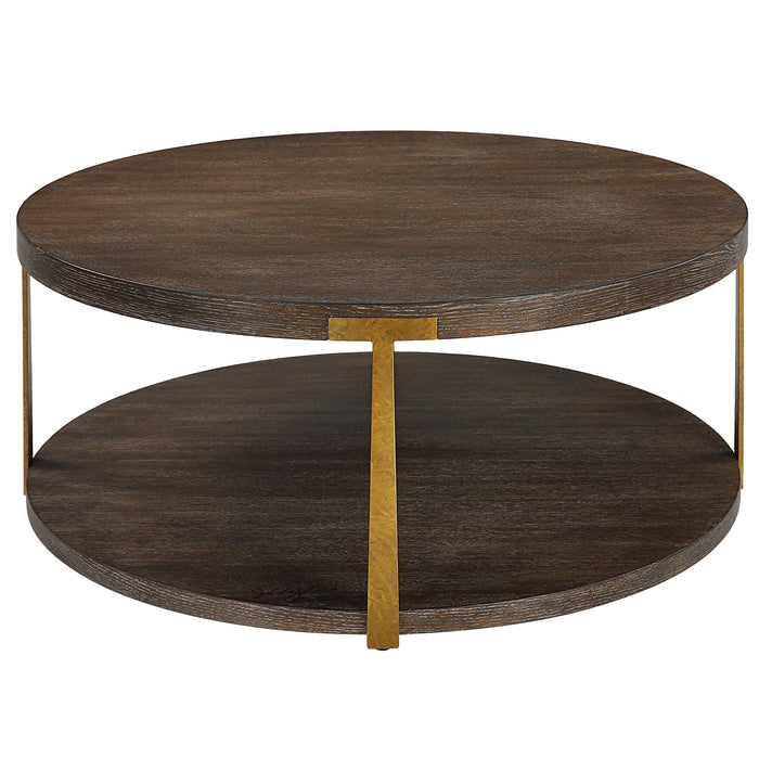 Palisade - Round Wood Coffee Table