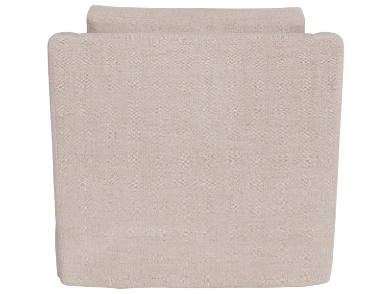 Asher - Slipcover Swivel Chair, Special Order - Beige
