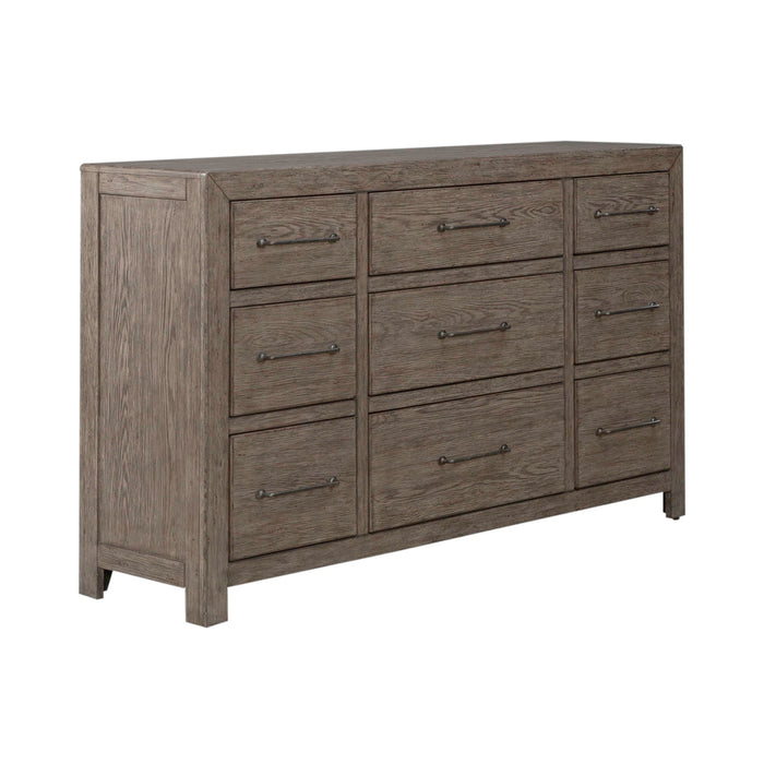 Skyview Lodge - 9 Drawer Dresser - Light Brown