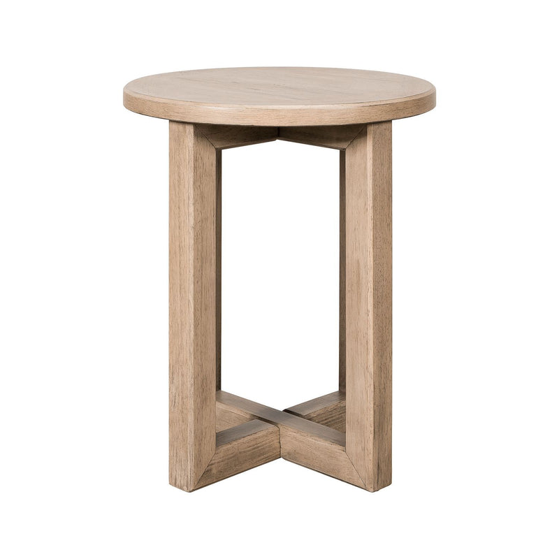 Proximity Place - Chairside Table - Barley Buff