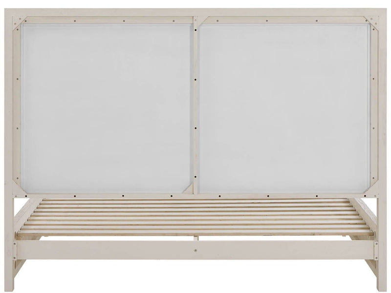 Modern - Panel Bed - Two-Tone