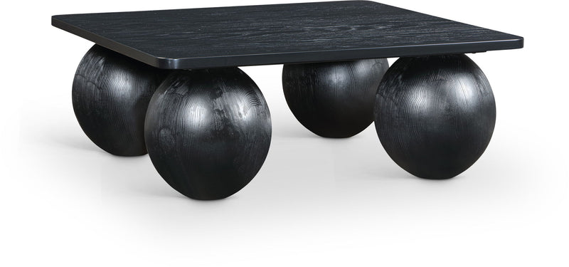 Fitch - Oak Veneer Coffee Table - 4 Legs