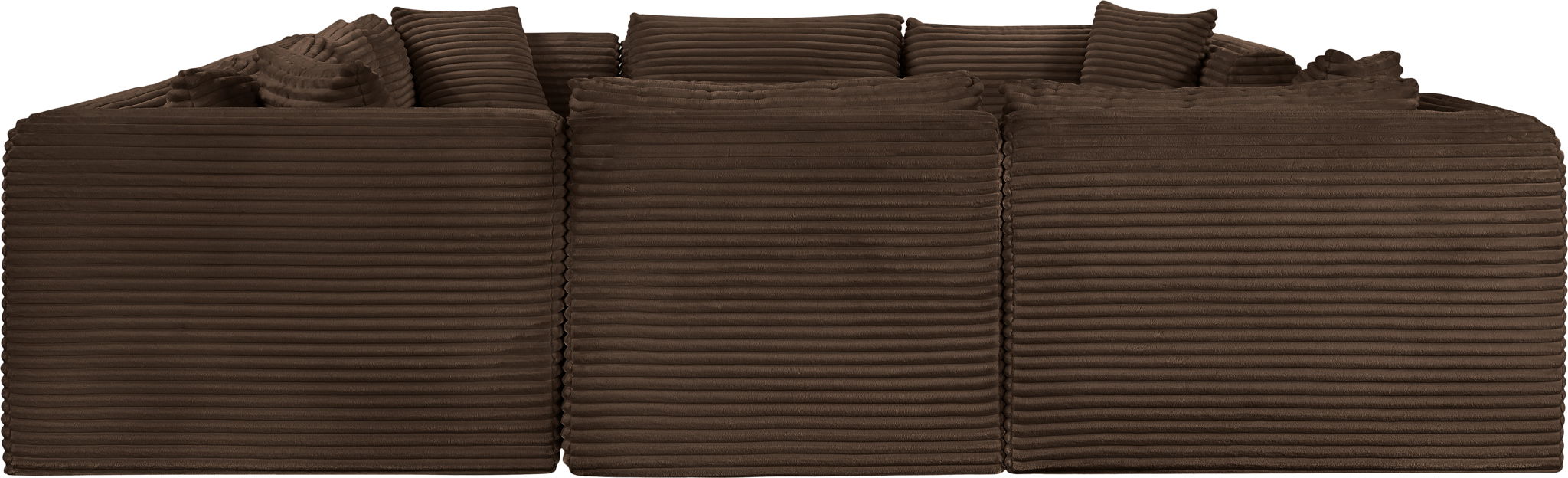 Shaggy - 8 Piece Modular U-Shaped Sectional