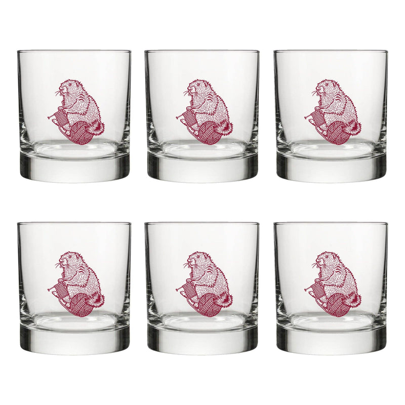 Whiskey Glass | Knitting Glass | Rocks Glass | Marmot Glass