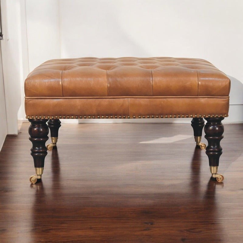 Buffalo - Ottoman With Castor Legs