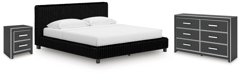 Zuraleus - Upholstered Bedroom Set