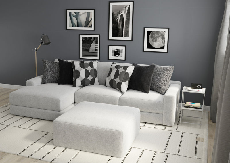 Arlo - Oversized Sofa Chaise With Cocktail Ottoman