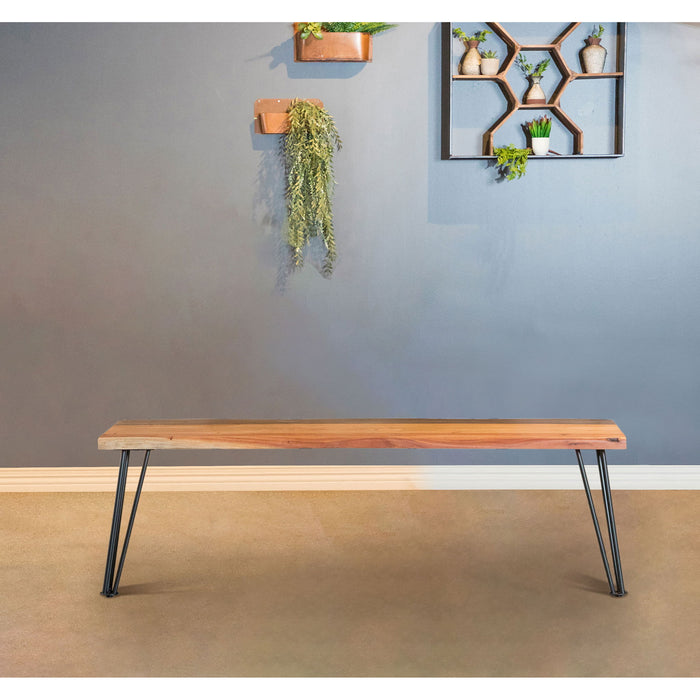 Zora - Dining Bench - Natural