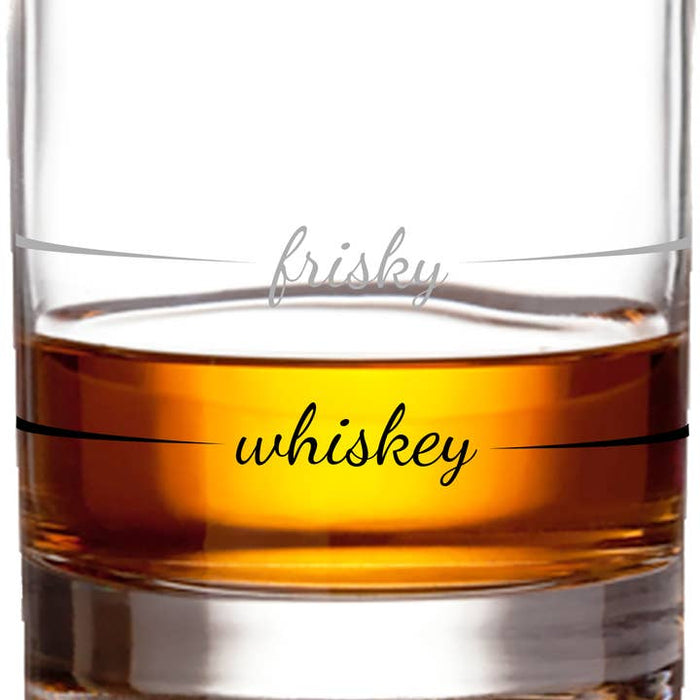 Whiskey/Frisky Whiskey Glass