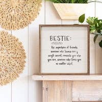 Bestie Definition White