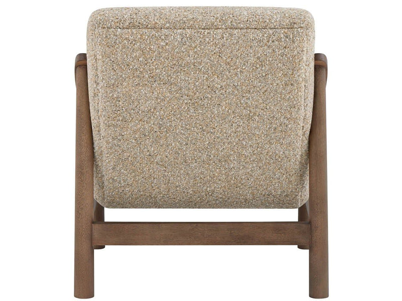 Colt - Occasional Chair - Beige / Dark Brown
