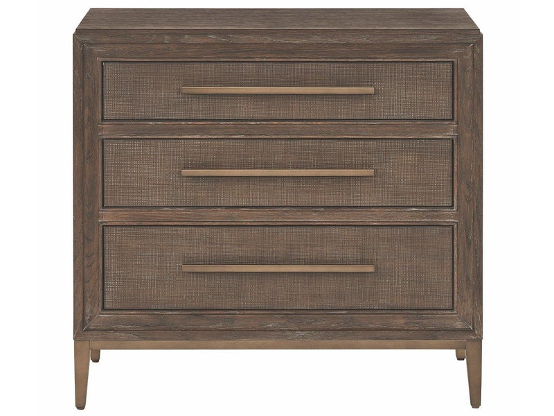 Montclair - Storage Nightstand - Dark Brown