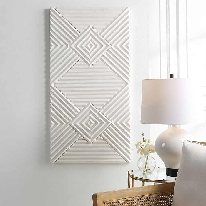 Nexus - Wood Geometric Wall Decor