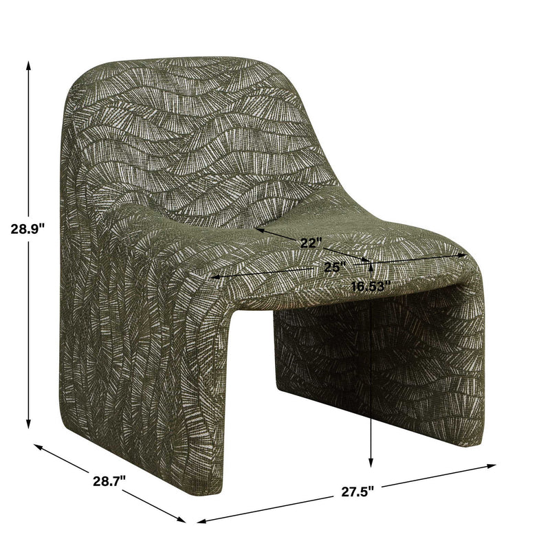 Menlo - Accent Chair - Green
