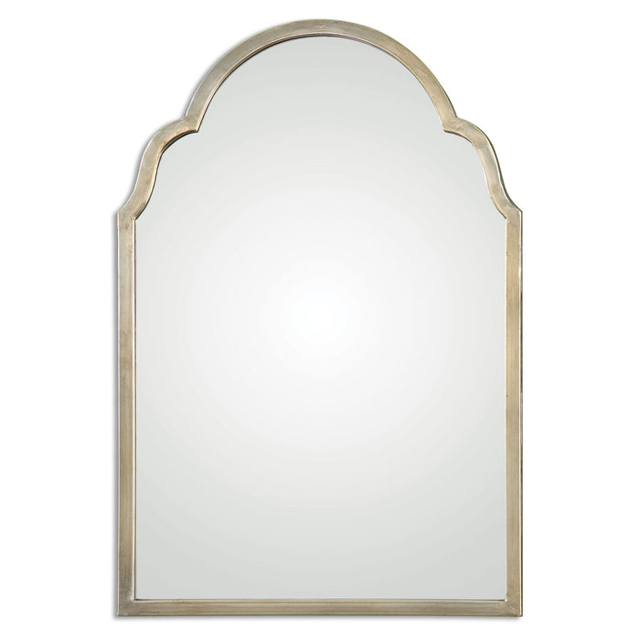 Brayden - Petite Arch Mirror - Silver