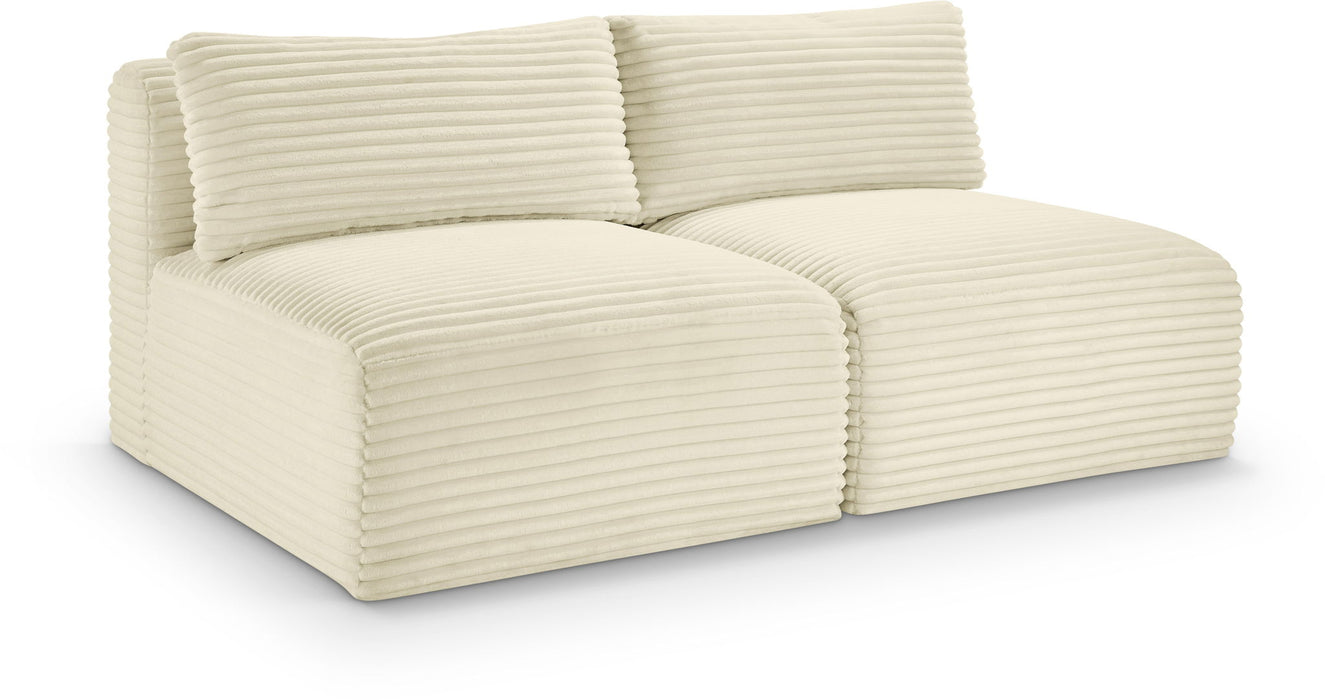 Shaggy - 2 Seat Modular Armless Sofa