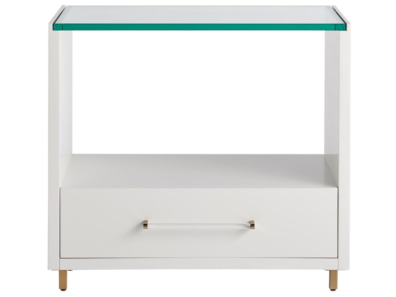 Love. Joy. Bliss.-Miranda Kerr Home - Peony Nightstand - White