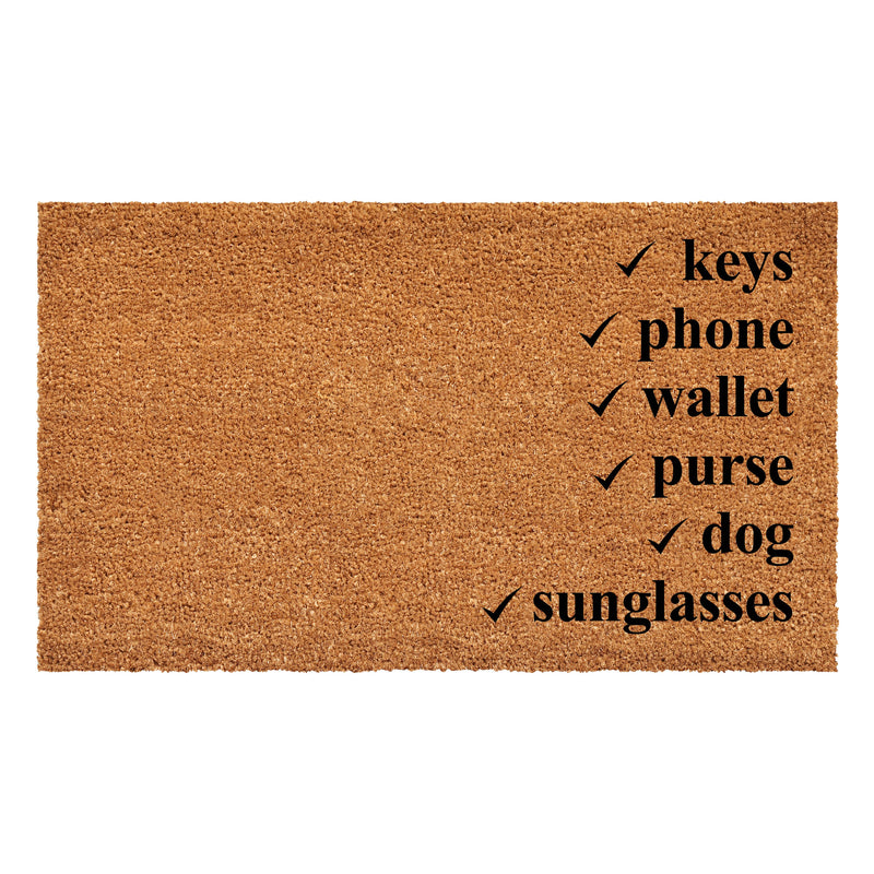 Checklist Doormat