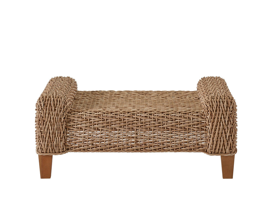 Coastal Living Outdoor - Laconia Ottoman - Light Brown