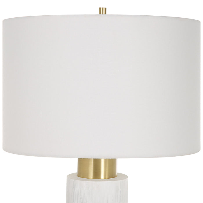 Ruse - Whitewashed Table Lamp