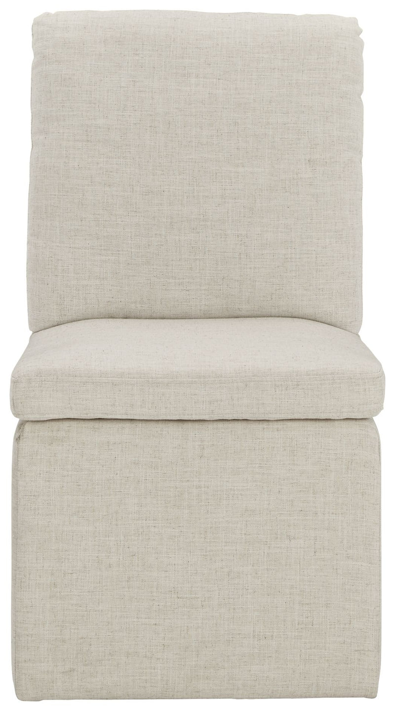 Krystanza - Dining UPH Side Chair (Set of 2) - Oatmeal