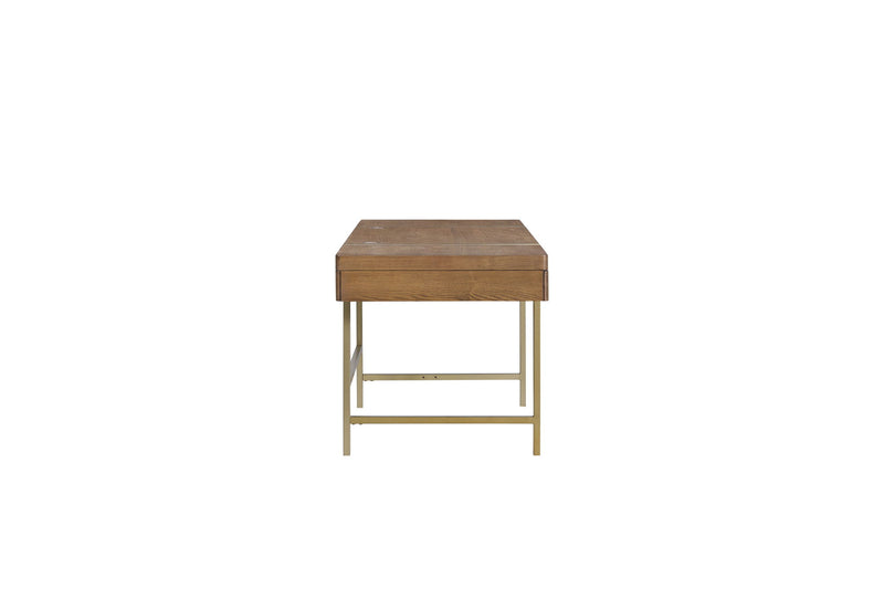 Elure - Writing Desk With USB - Latte