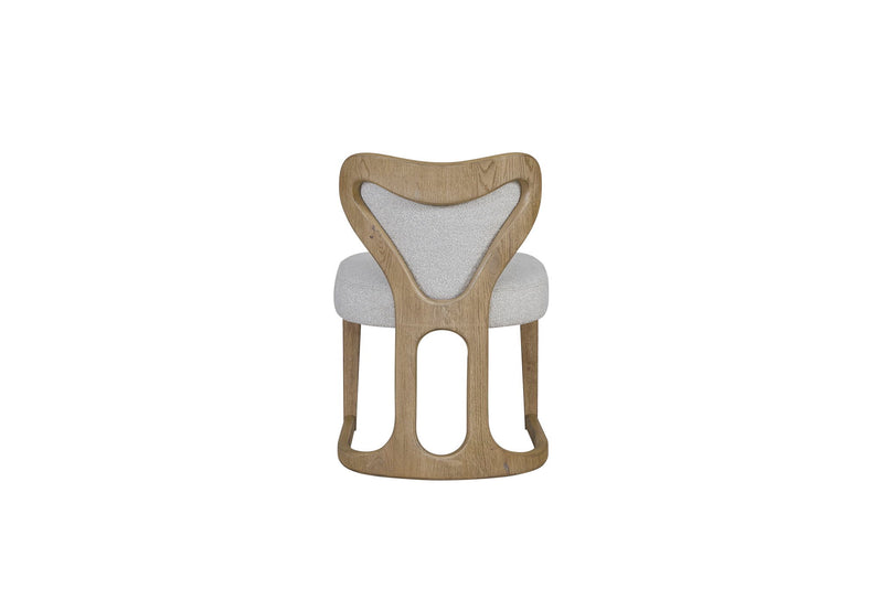 Pagosa - Wrap Chair (Set of 2) - English Knotty Oak / Gray