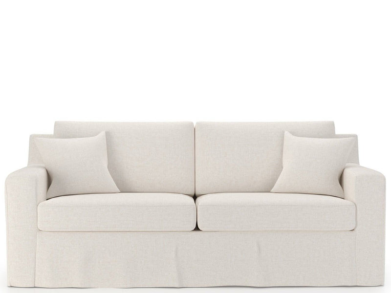 Ryman - Slipcover Apartment Sofa, Special Order - White