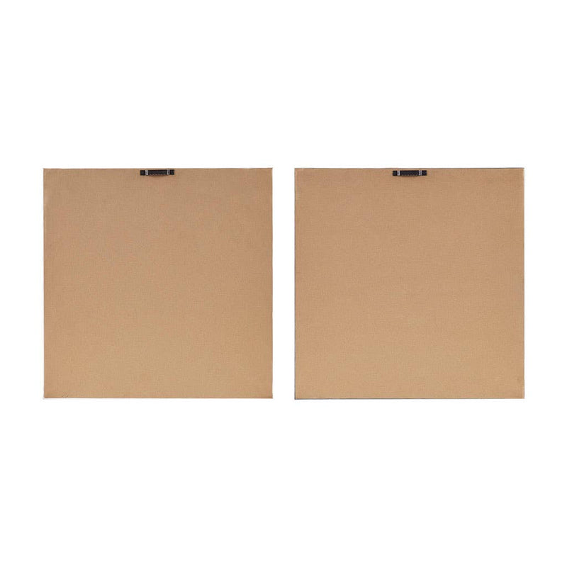 Floral Black and White Canvas Wall Art | Set of 2
