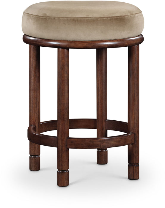 Monette - Counter Stool With Brown Base