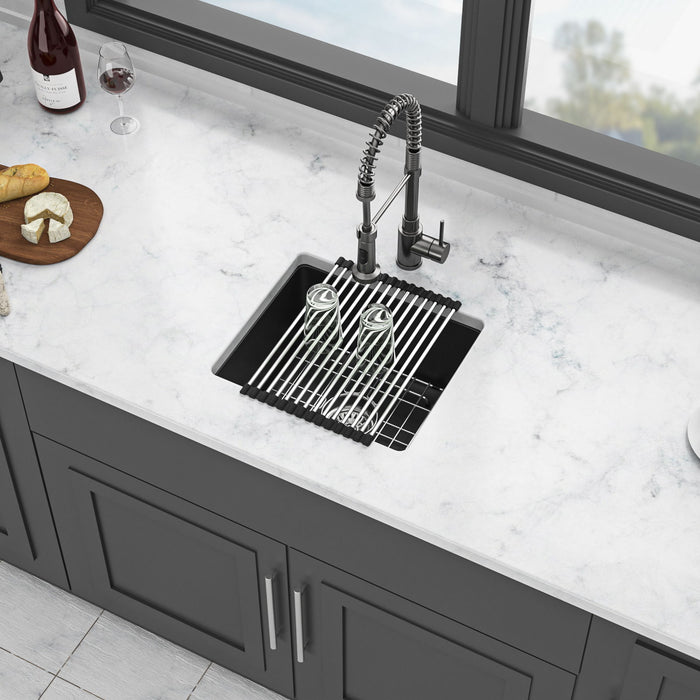 Modern Quartz Kitchen Sink Undermount Granite Composite