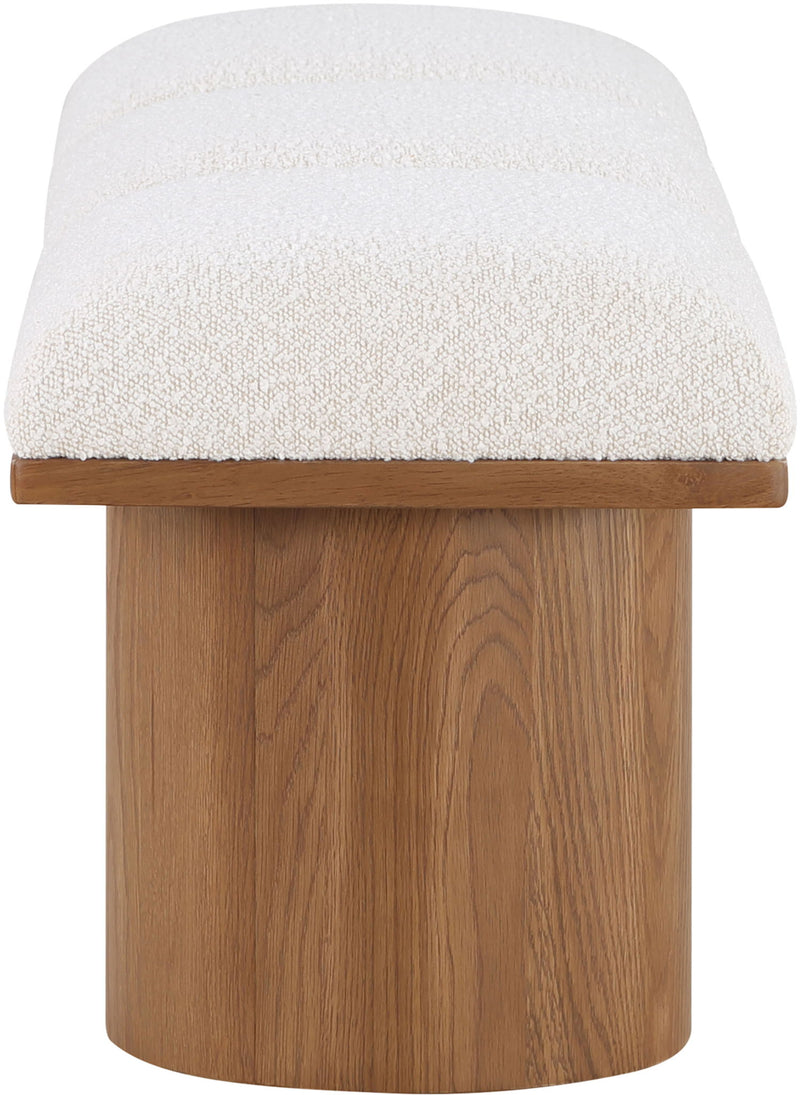 Pavilion - 3 Piece Modular Bench With Brown Base