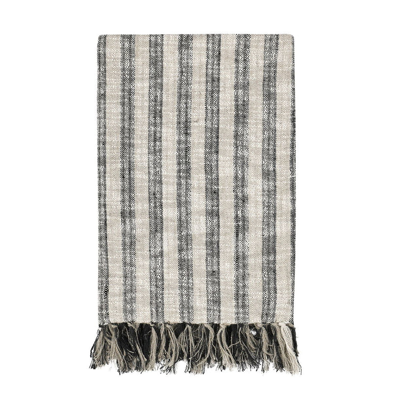 Linna - Throw - Natural / Black