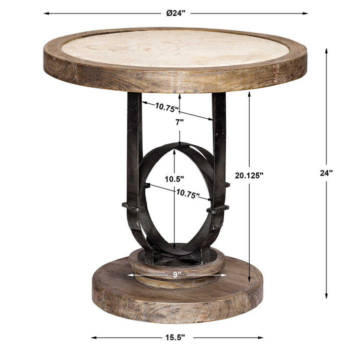 Sydney - Side Table - Light Oak