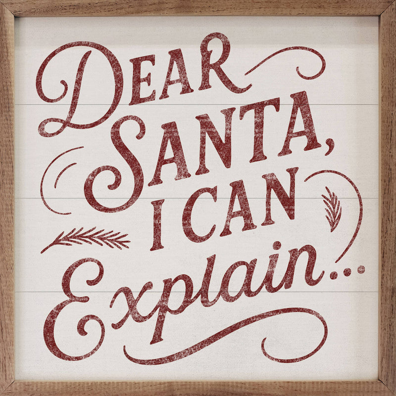 Dear Santa White