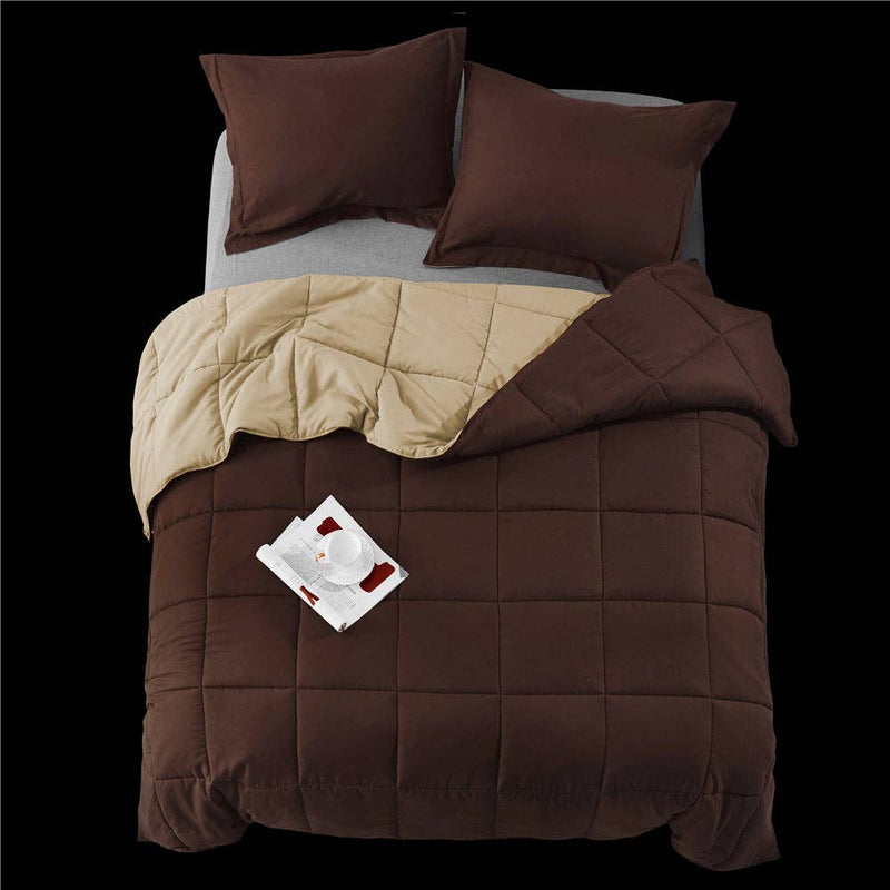 3 Piece All Season Lightweight Down Alternative Comforter Set