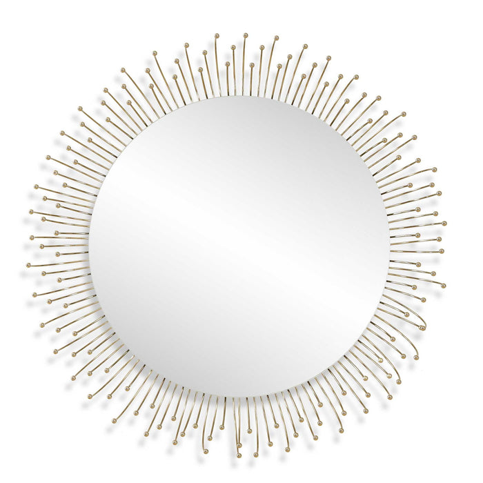 Aga - Round Gold Mirror
