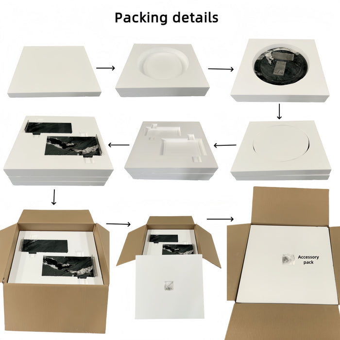 Luxury Coffee Table With Unique Veining, Unique Stone Design