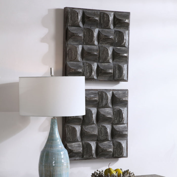 Pickford - Wood Wall Decor - Dark Gray