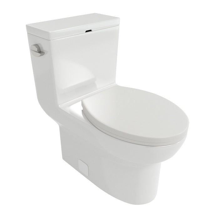 1 Piece Toilet & Soft Closing Seat - White