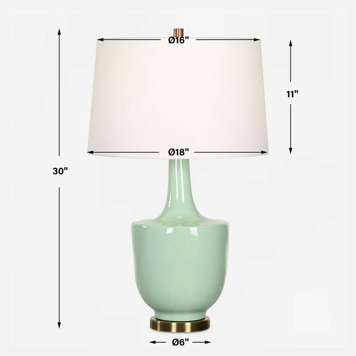 Kyla - Table Lamp - Mint Green