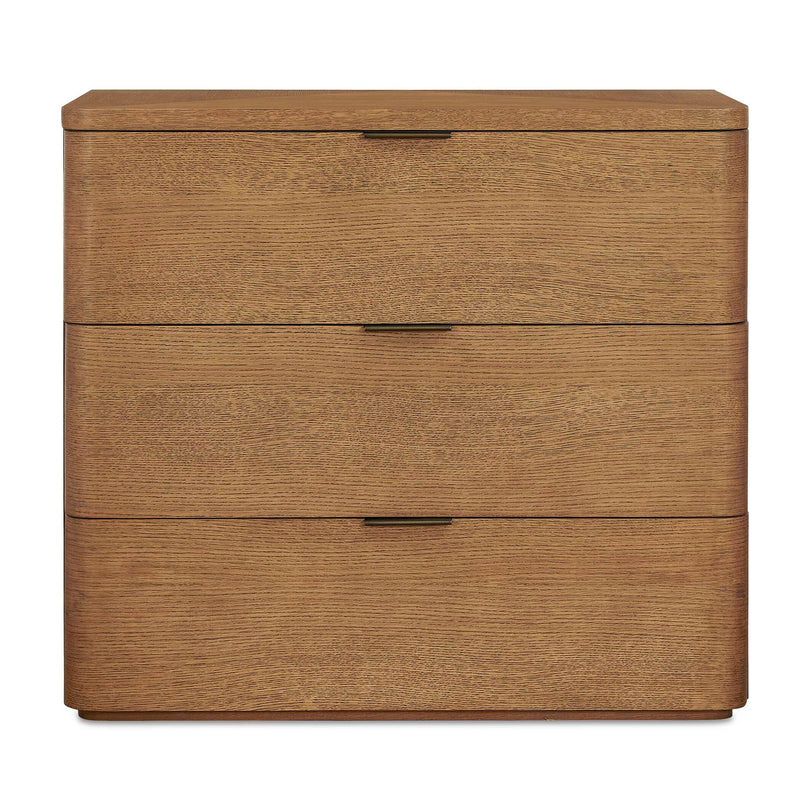 Duluth - Oak 3 Drawer Chest - Woodtone
