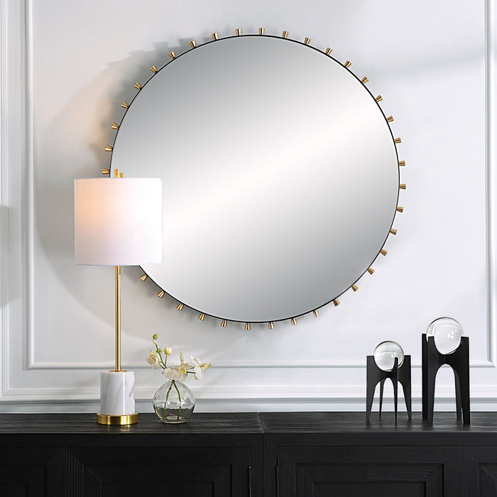 Cosmopolitan - Round Mirror - Yellow