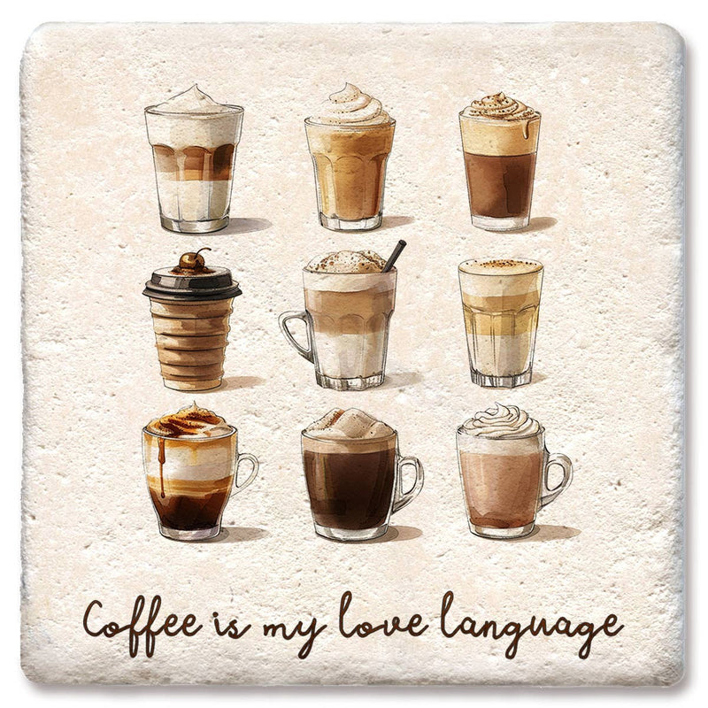 Coaster - Coffee Is My Love Language