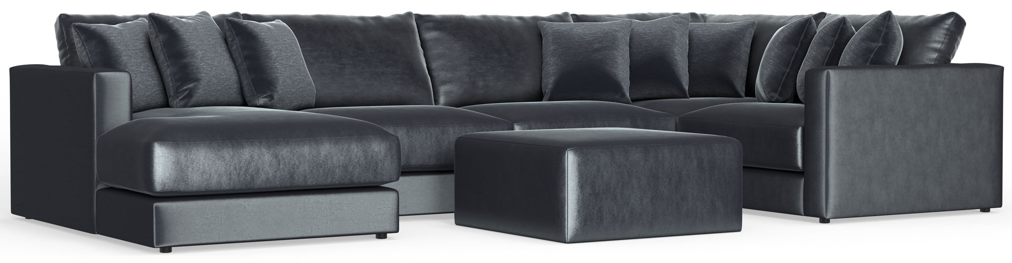 Remington - Modular Sofa And Cocktail Ottoman